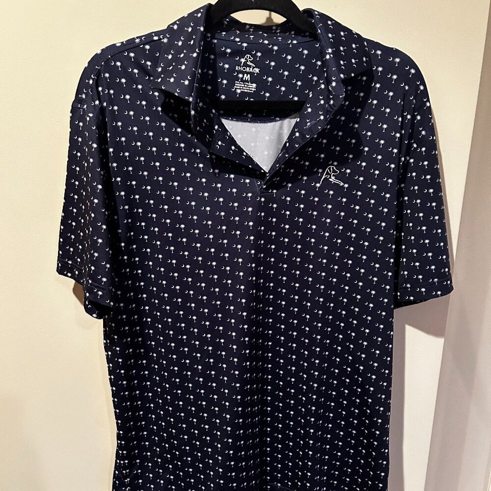 Rhoback Short Sleeve Performance Polo Sz M / Like New
